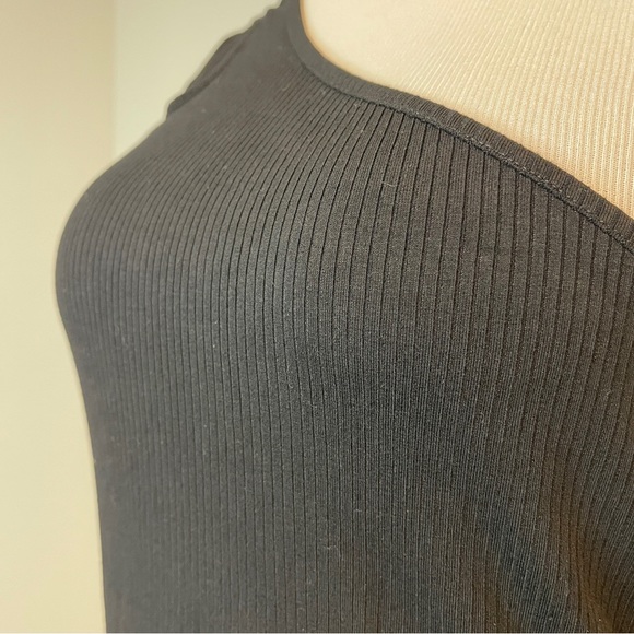 Elodie One-Shoulder Bodycon Dress Black XL - Picture 4 of 6